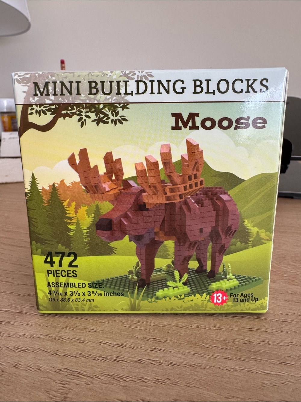 Mini Building Blocks Set - Moose (472 Pieces)